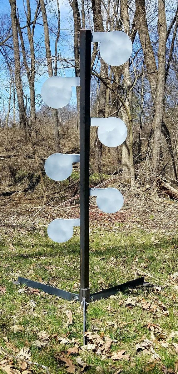 4 X 1 4 Ar500 Steel Shooting Range Targets Dueling Trees Metal Paddles W Tubes Shooting Range Onehospital Range Shooting Targets