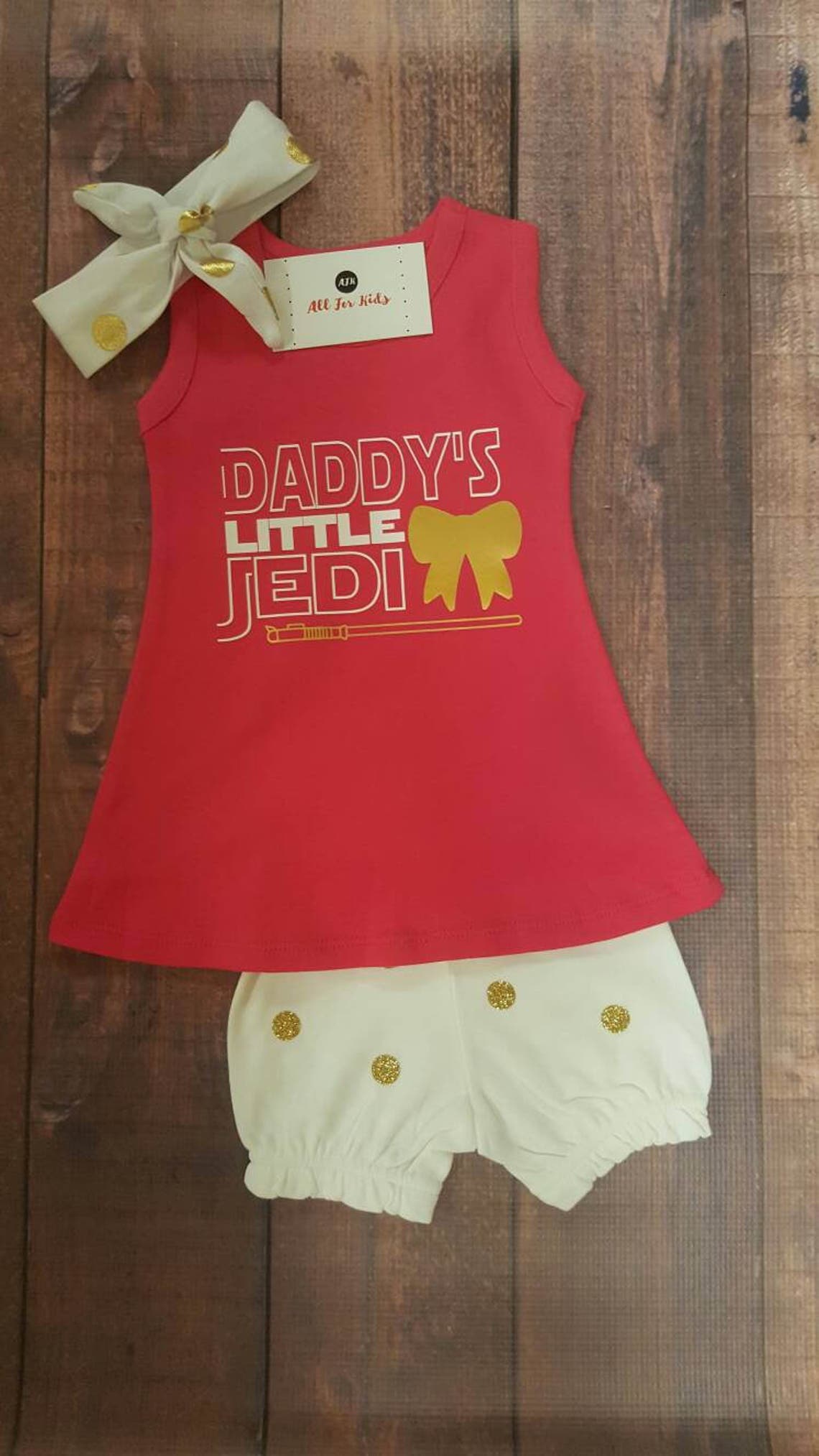 Star Wars Baby Outfits Daddy's Little Jedi Bodysuit and | Etsy