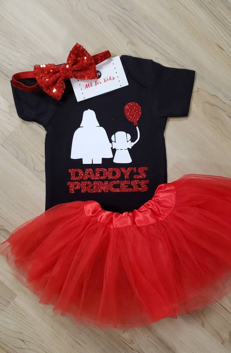 Baby Girl Clothes, Star Wars Daddy's Princess Leia Bodysuit, Newborn Outfits, Infant 