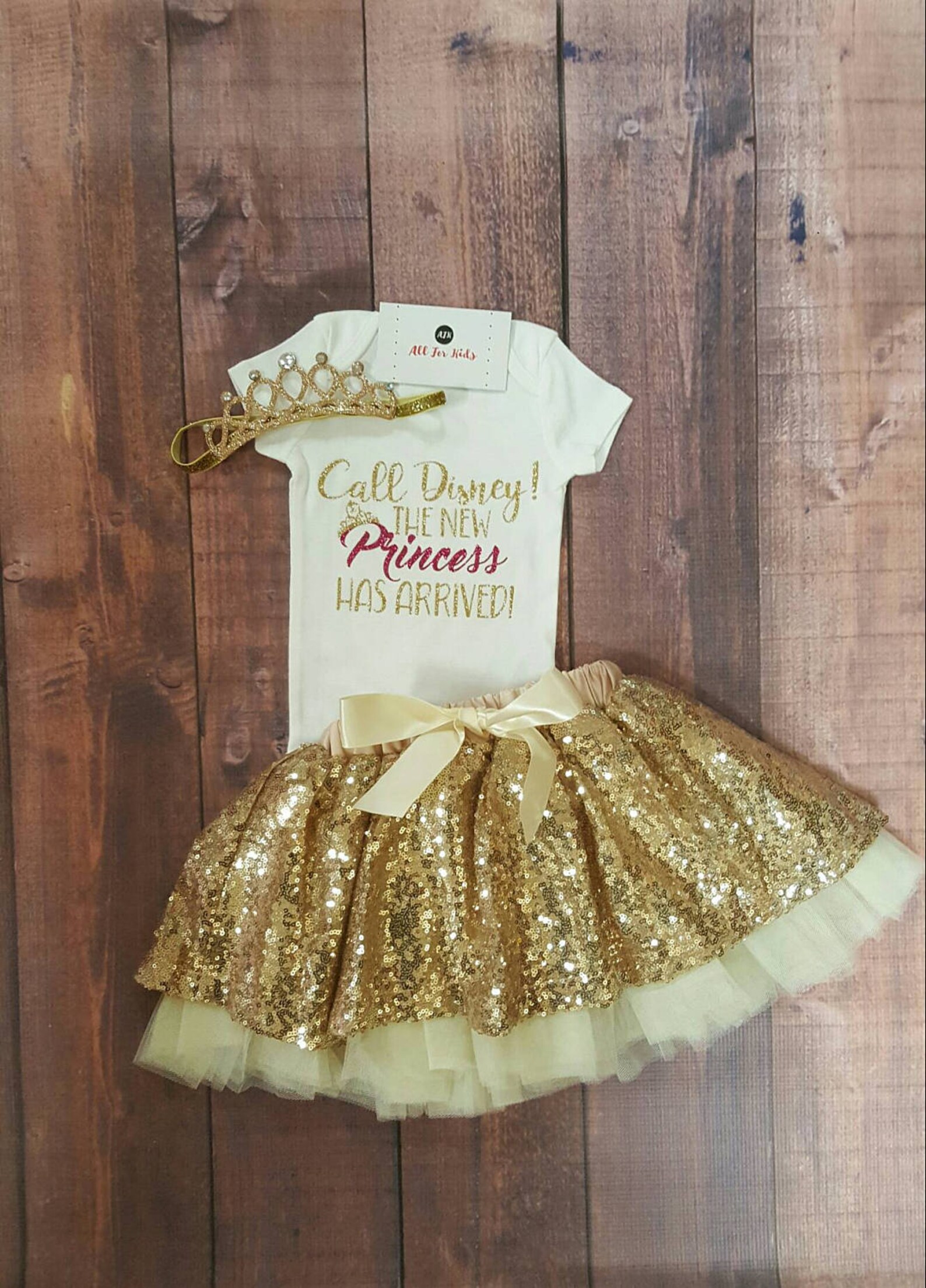 Baby Girl Clothes Call Disney the New Princess Has Arrived Etsy