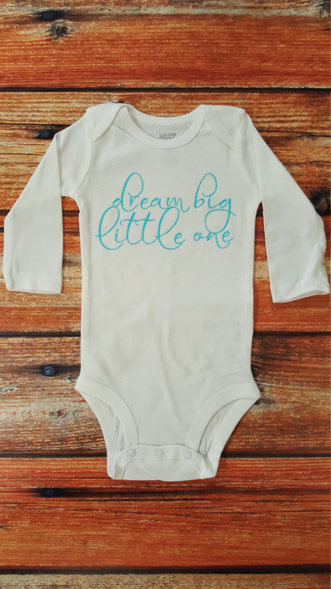 Baby Clothes Dream Big Little One Bodysuit Etsy