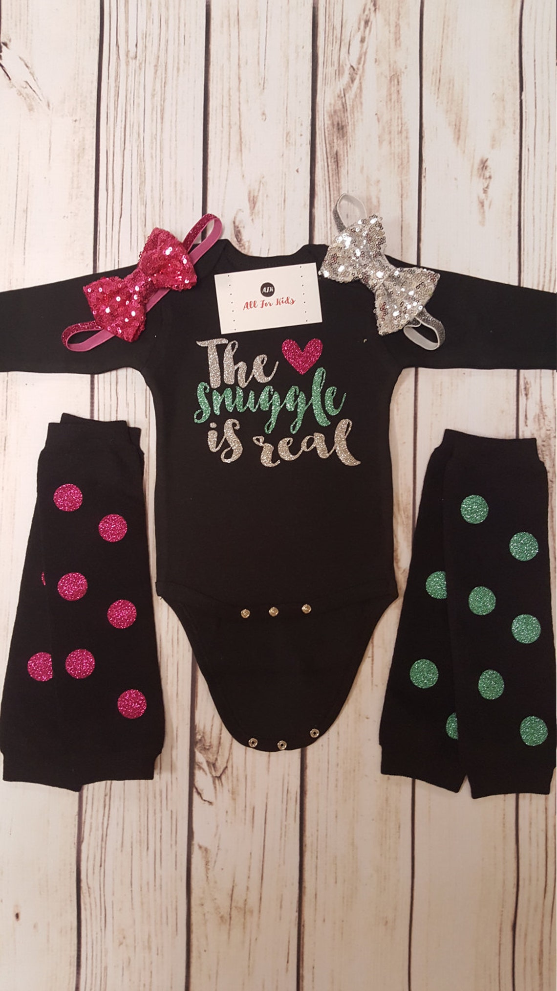Baby Girl Clothes the Snuggle is Real Etsy