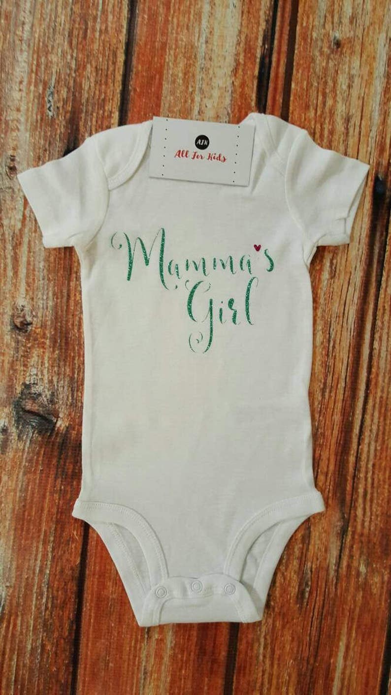 Baby Girls Clothes Mama's Girl Bodysuit Etsy