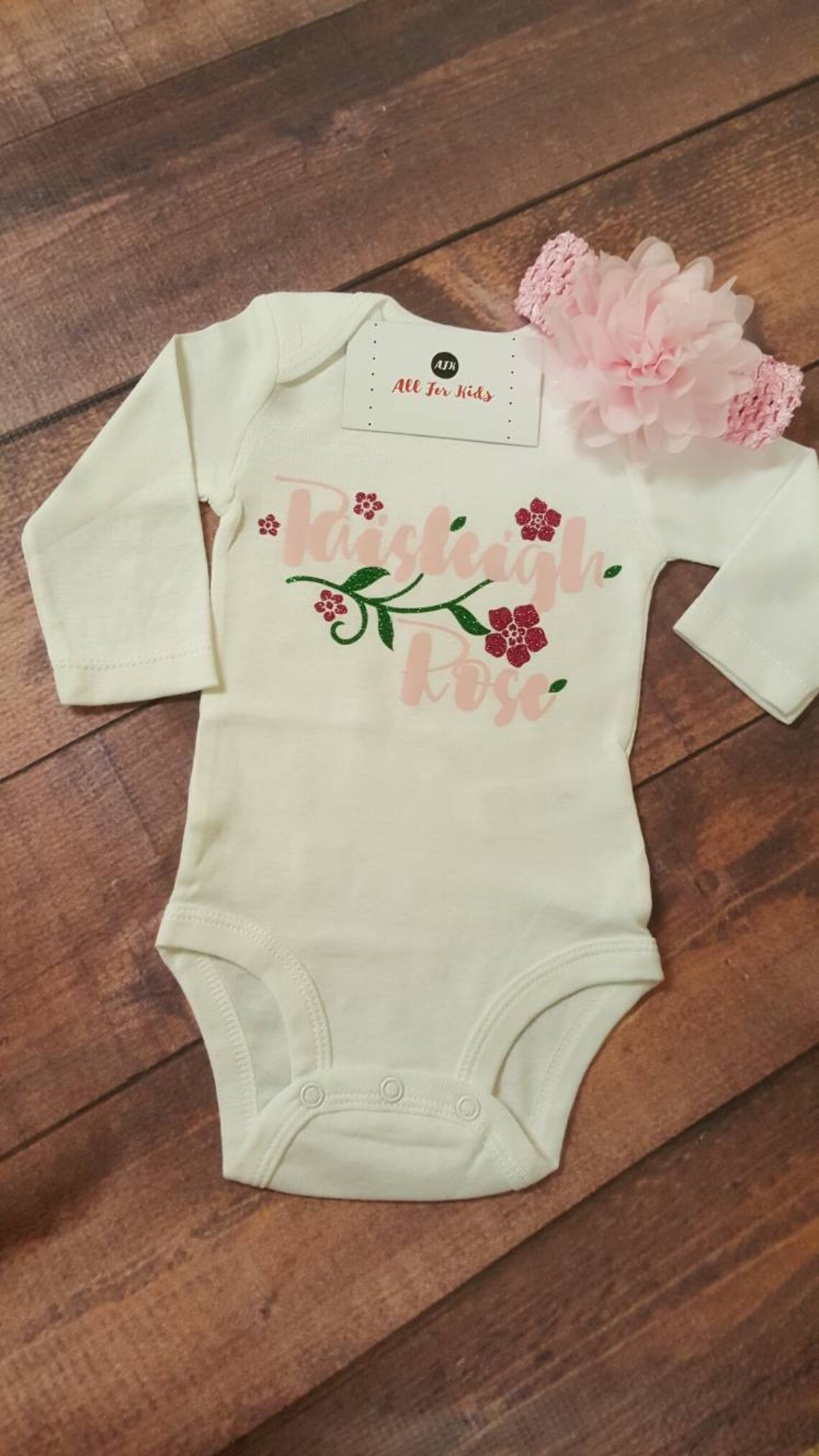 Baby Girl Clothes Baby Names Clothes Newborn Infant Monogram Etsy