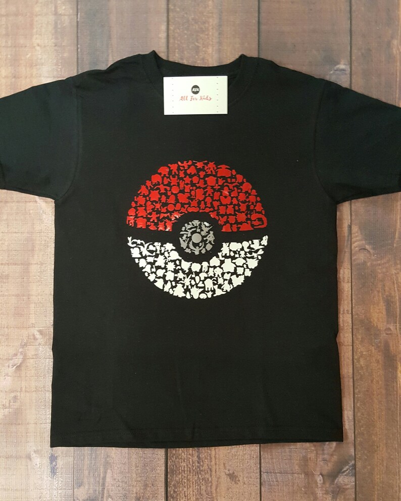 Boy Clothes Pokeball Shirt - Etsy