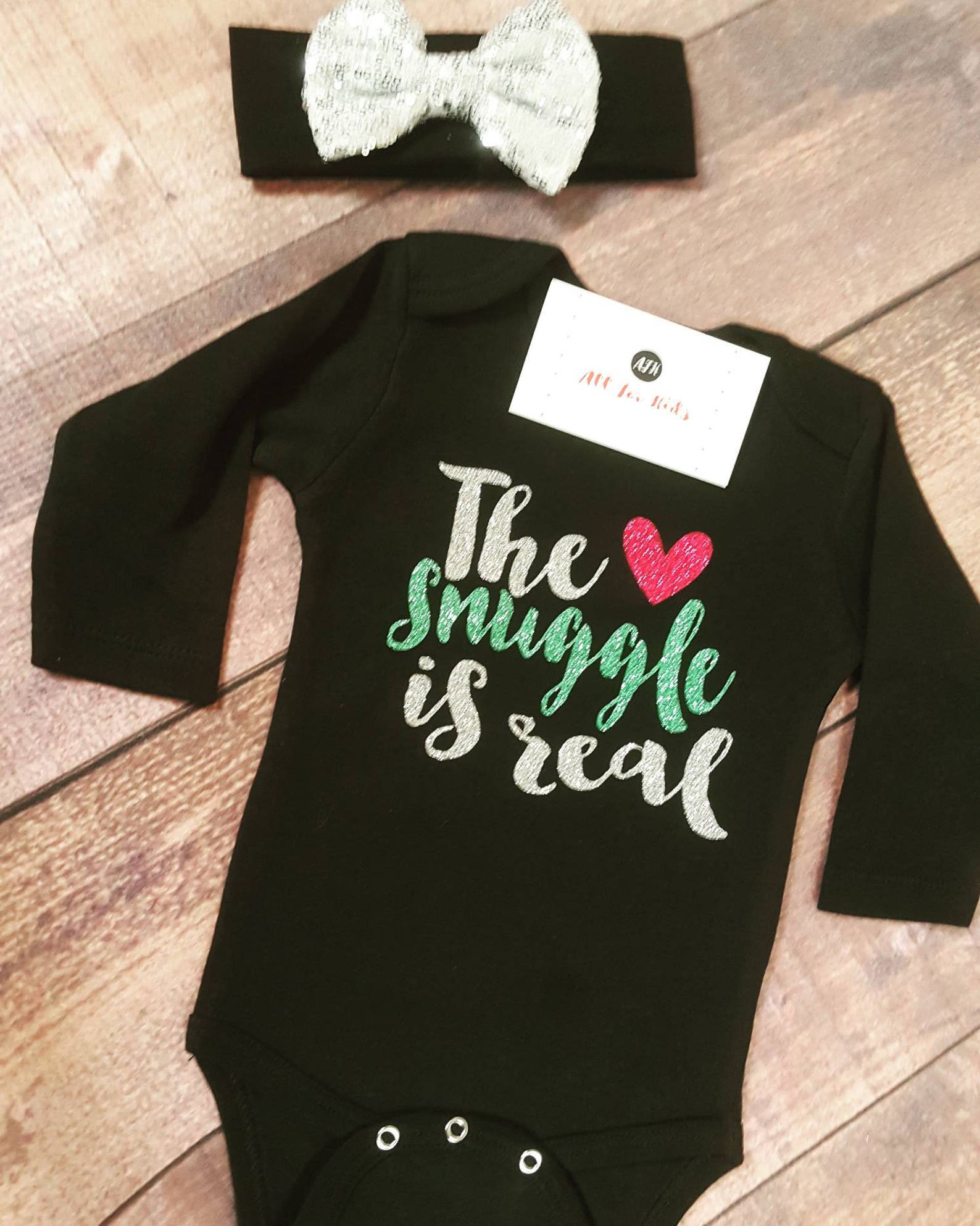 Baby Girl Clothes The Snuggle Is Real Etsy