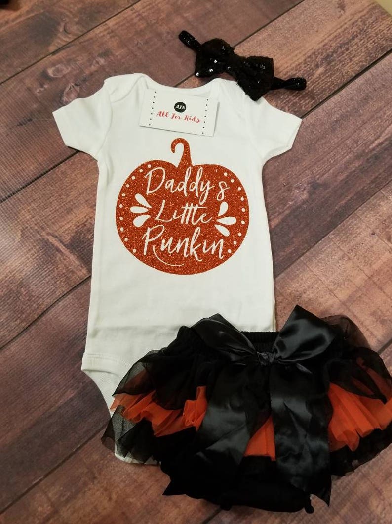 Babys Clothes Daddy's Little Punkin Bodysuit Etsy
