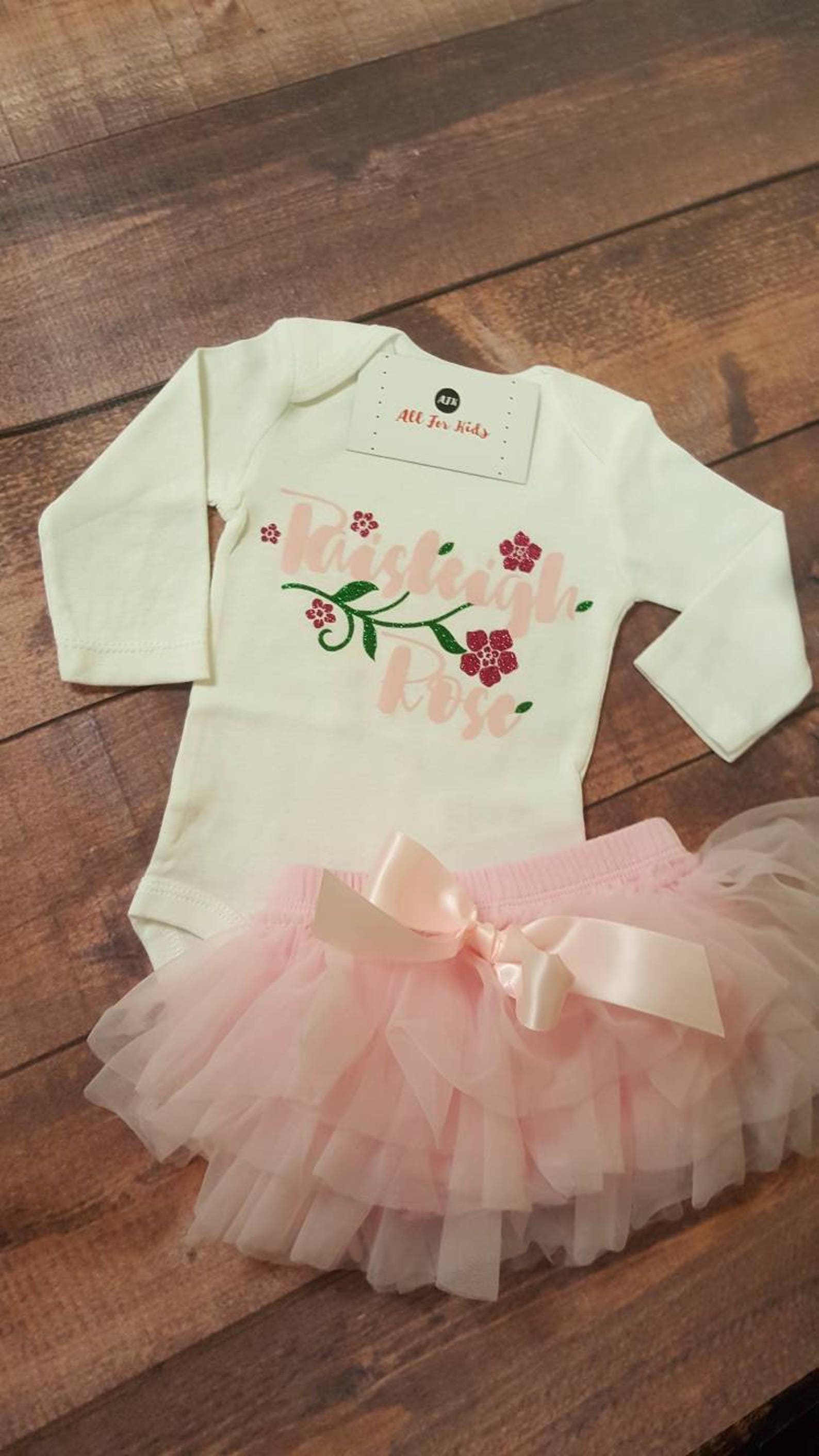 Baby Girl Clothes Baby Names Clothes Newborn Infant Monogram Etsy