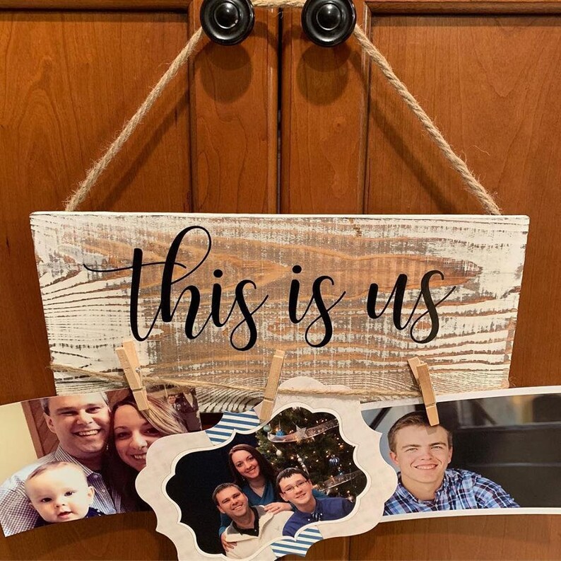 This is Us Wall Decor Photo Sign Etsy