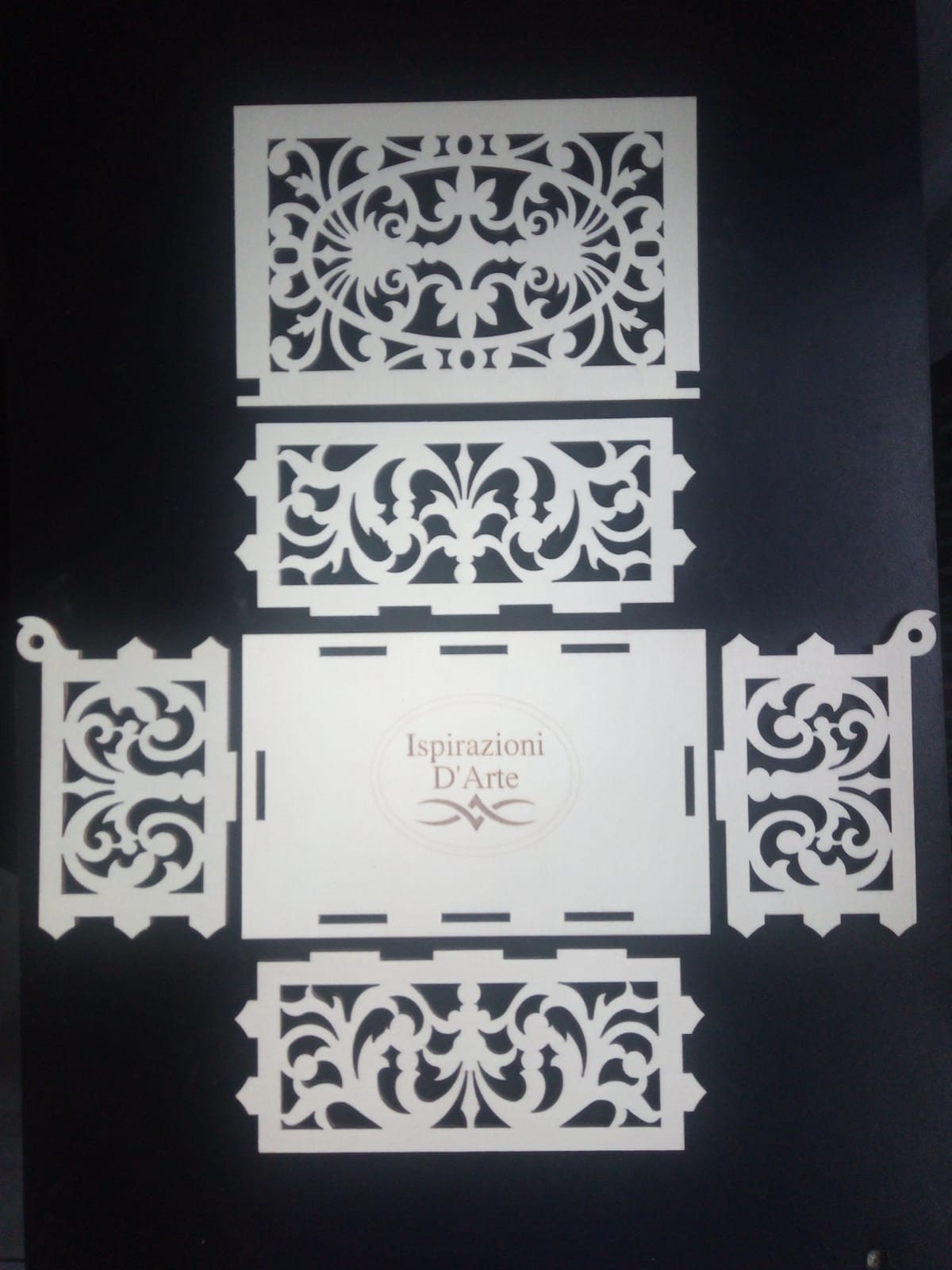 Plettri Laser Tones In Legno | Set Di 4 | Mandorlo, Bloodwood, Ebano, Sindora | Scatola Di Latta - Foto 5