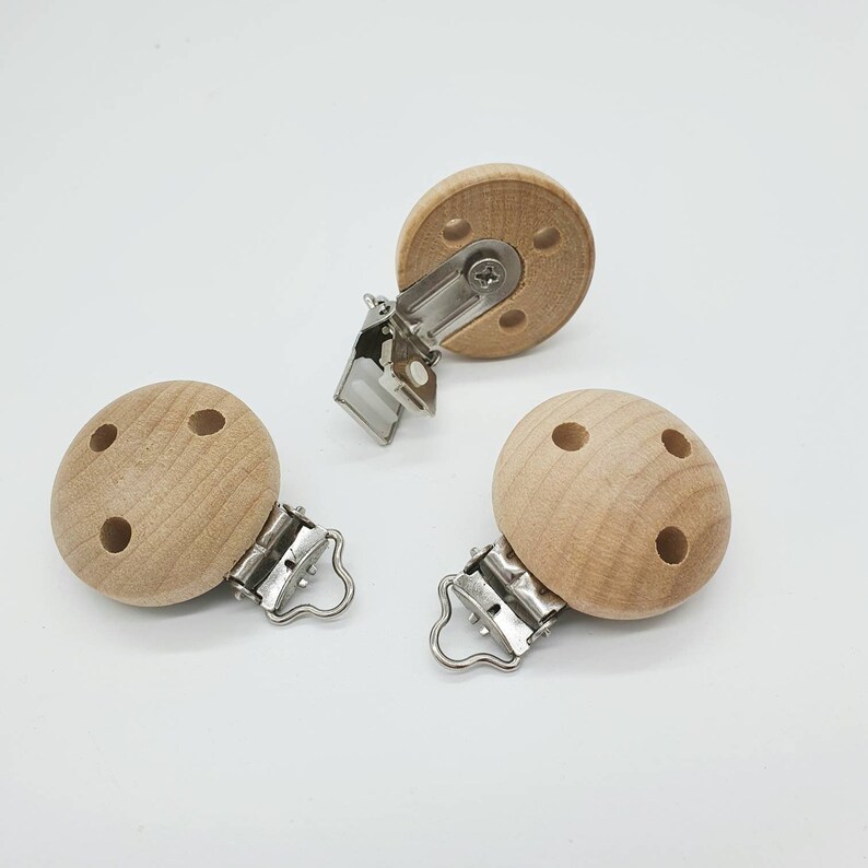 10 pack XL Raw Wooden wood timber clips craft house DIY Etsy