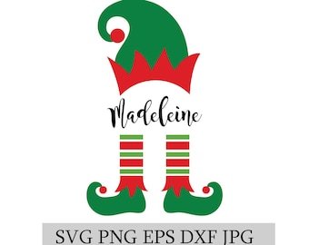 Elf Hat Svg Etsy