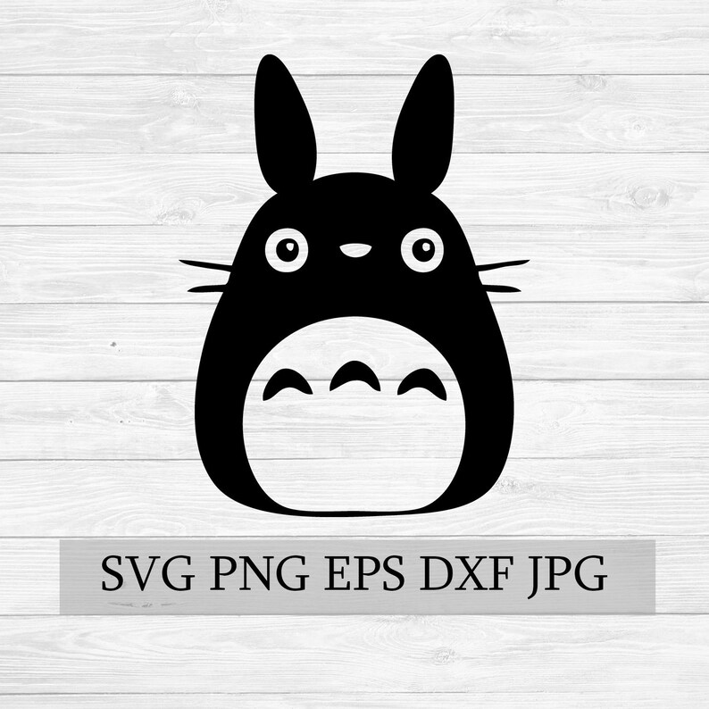 My Neighbor Totoro SVG EPS JPG png dwg Digital Download | Etsy