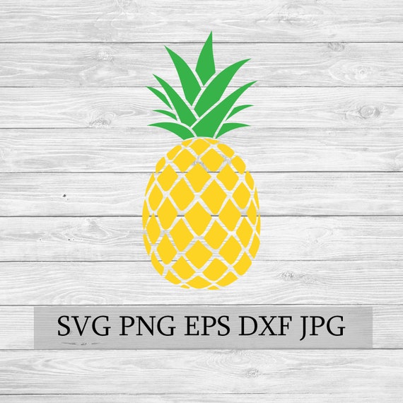 Pineapple Svg Eps Jpg Png Dwg Digital Download Etsy