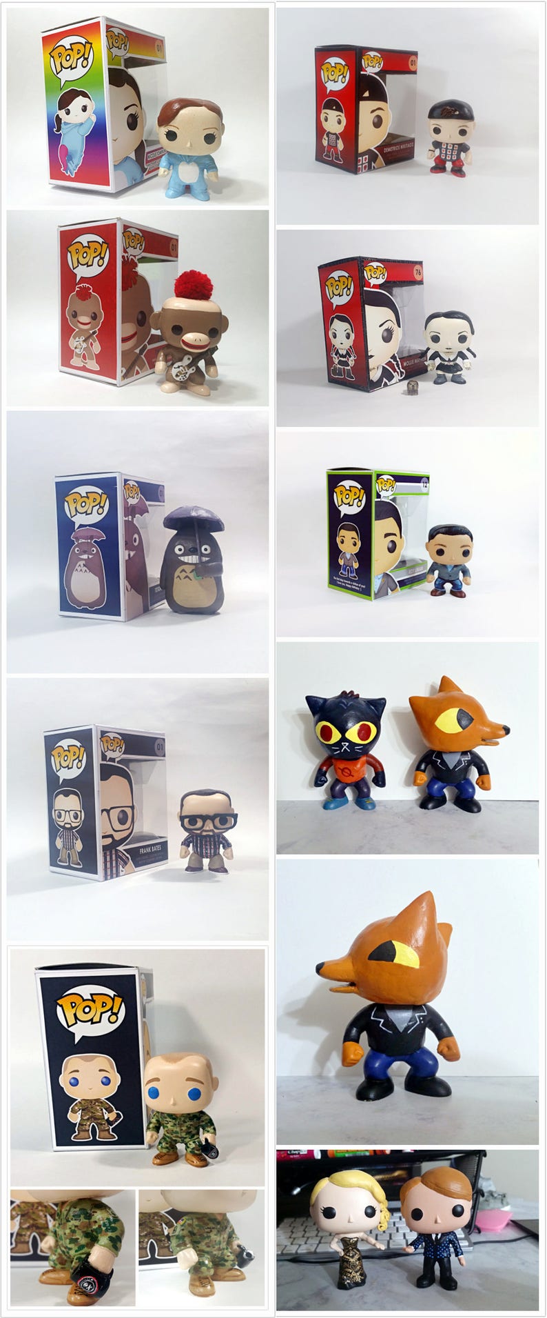 Custom Funk Pop Vinyl And Box FUN UNIQUE GIFT birthday holiday | Etsy