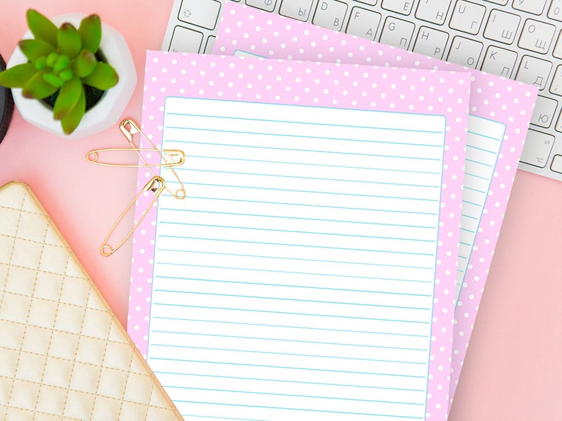 Laptop Paper Template, Printable Producing For Letter, Notepaper Included and Blank, Pinky Stationery Magazine Notes Down load, For Females Woman image about Printable Notebook Paper called Laptop Paper Template, Printable Producing For Letter, Notepaper Protected and Blank, Pinky Stationery Magazine Notes Obtain, For Women of all ages Woman