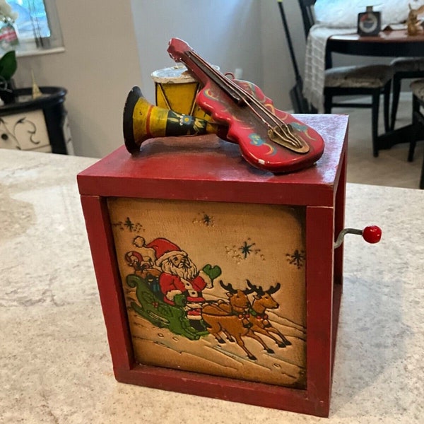 Hand Crank Music Box Etsy