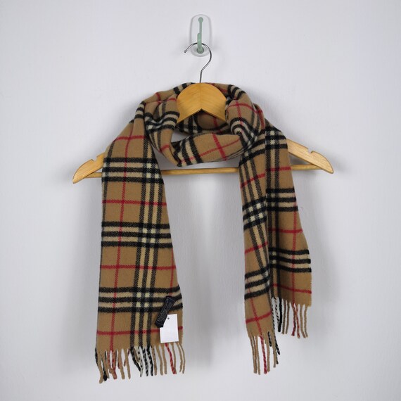 etsy burberry scarf