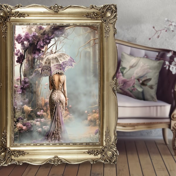 Purple Enchanted Forest Fabric Etsy purple-enchanted-forest-fabric-etsy