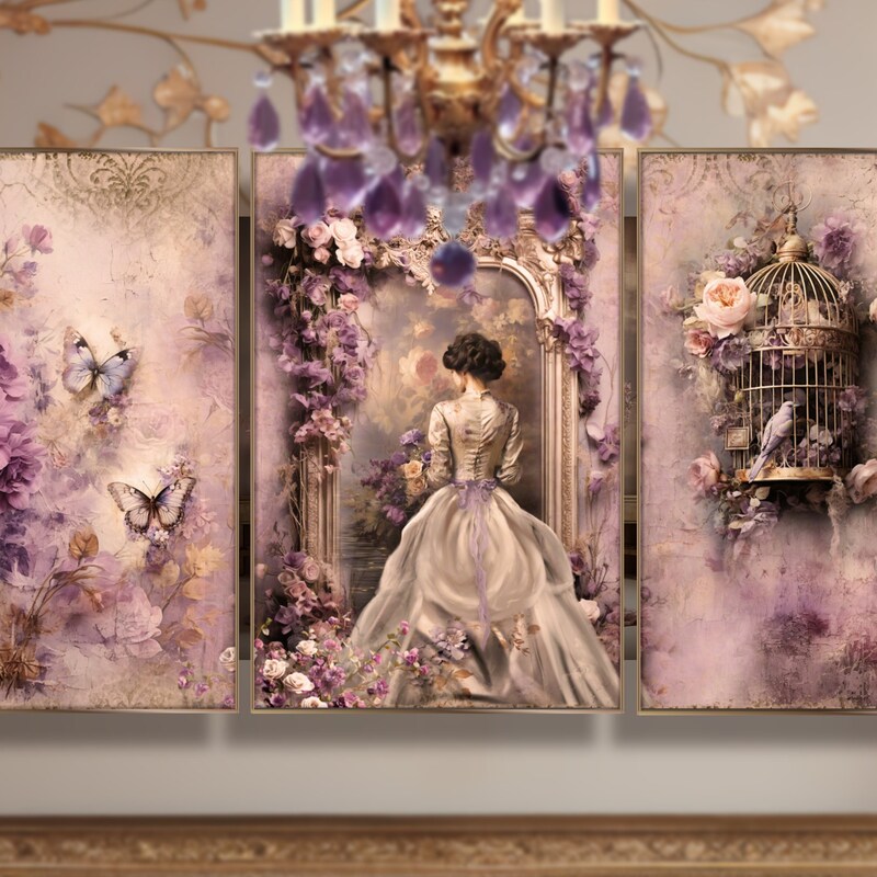Large Parrot Bird Cage Ornate Mirrors For Home Decor photo