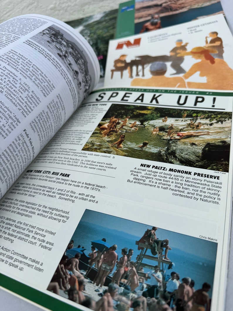 Vintage 1990s Nude & Natural Magazines (lot of 4) Nudist Magazine B - Etsy