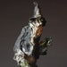 Wizard,  ceramic sculpture, fine art, handmade ceramics, figure, figurine, Dungeon and Dragons, D&D