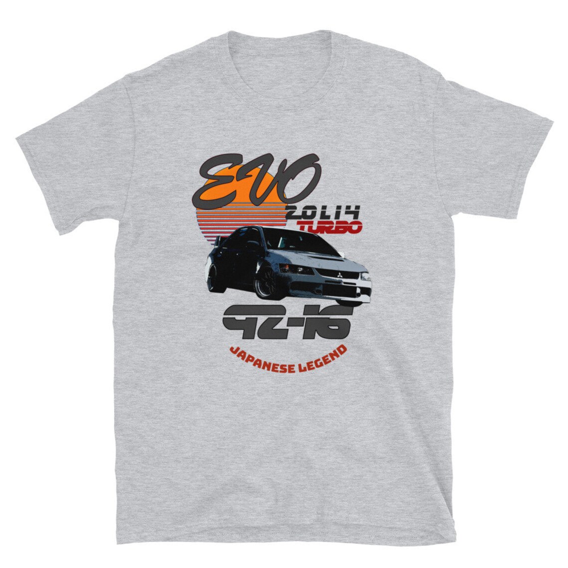 Mitsubishi Evo Tshirt JDM Evo 8 Clothing Apparel Evo Etsy UK