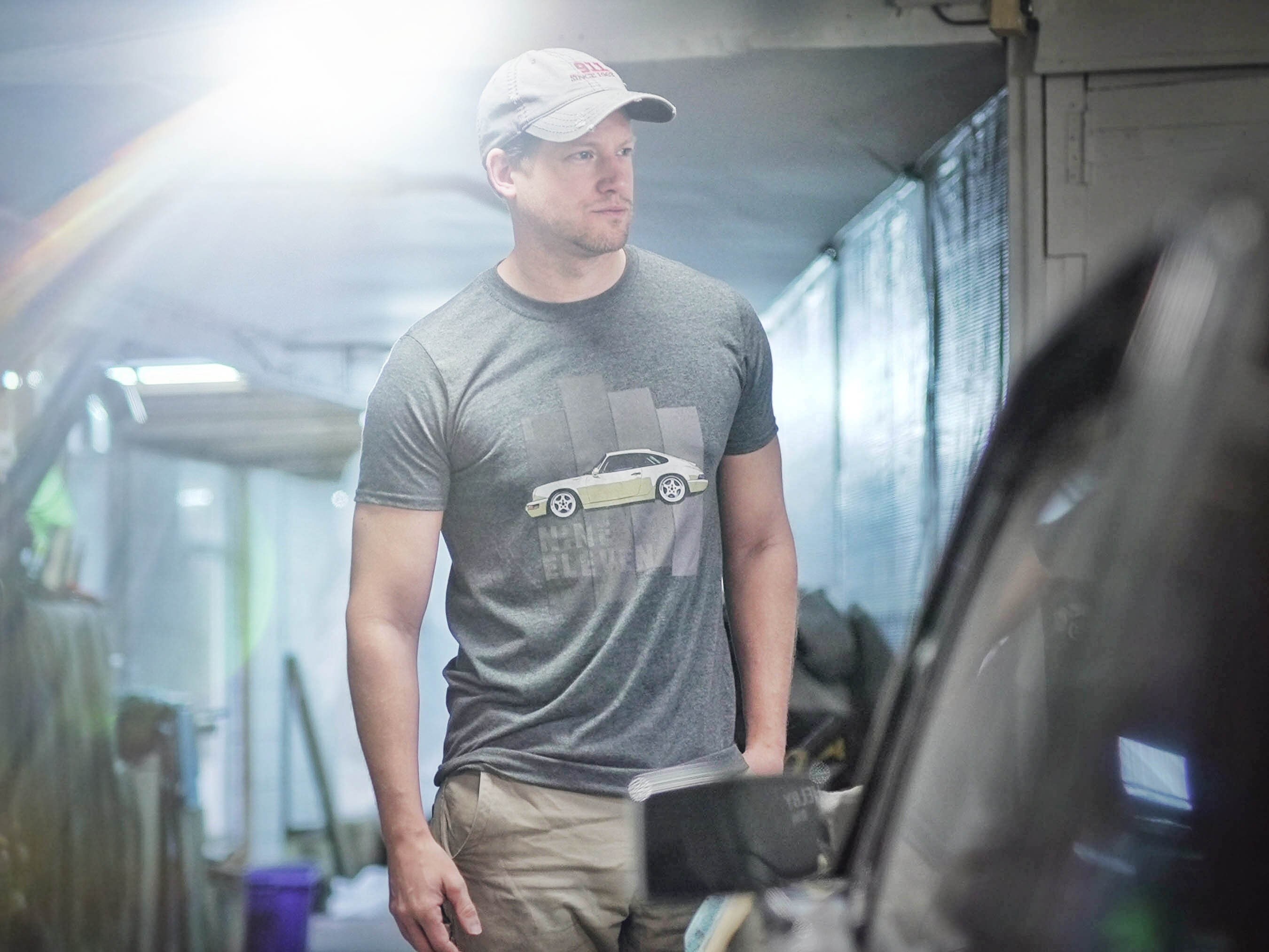 Porsche Nine Eleven Classic Mens T 