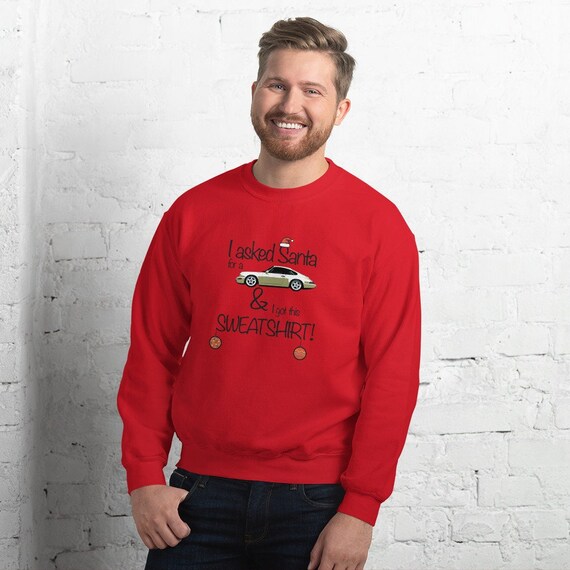 Christmas Funny Porsche 911 Car 