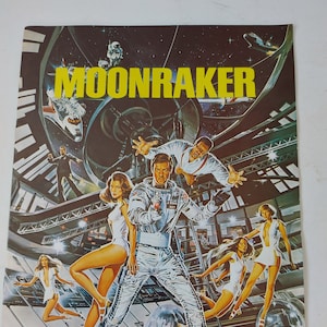 James Bond Moonraker Souvenir Programme Brochure 1979