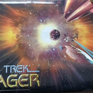 Star Trek Voyager Season 6 / 7 23&quot; x 16.5&quot; Original Preview Vintage Poster 2000