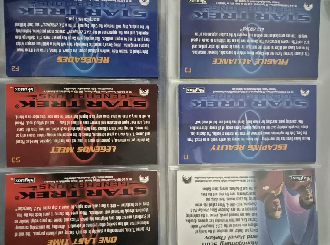 スタートレック ジェネレーションズ ニアマスターセット & バインダー