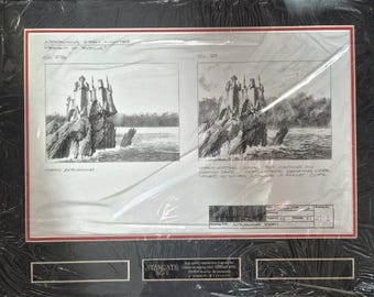 Stargate Torment of Tantalus: Impresión artística conceptual de la tormenta que se aproxima. Edición limitada con certificado de autenticidad oficial.