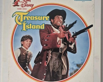 Disney Treasure Island Vintage Laserdisc / Videodisc RCA 1983 Walt Disney