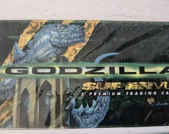 ゴジラ 1998 プロモーションセット 3Dメガネ 未開封トレーディング
