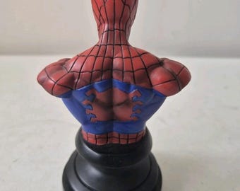 クラシック スパイダーマン ボーエン バスト スタチュー レア 限定版