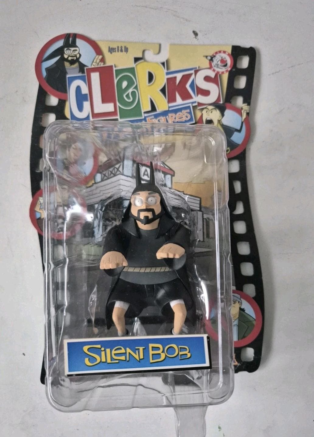 Silent Bob Clerks Inaction Figures series 2 Mallrats Graffiti