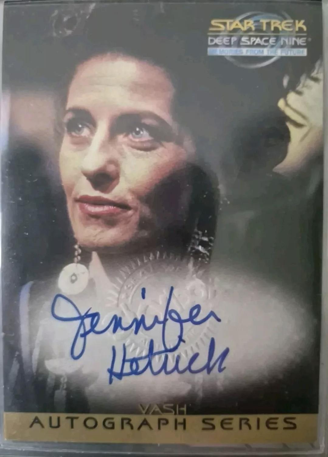 Star Trek Deep Space Nine Autograph Card A12 Jennifer Hetrick