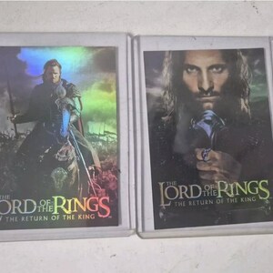 Il Signore degli Anelli Aragorn Box Topper Bonus Foil Cards Set Hobby Box Esclusivo