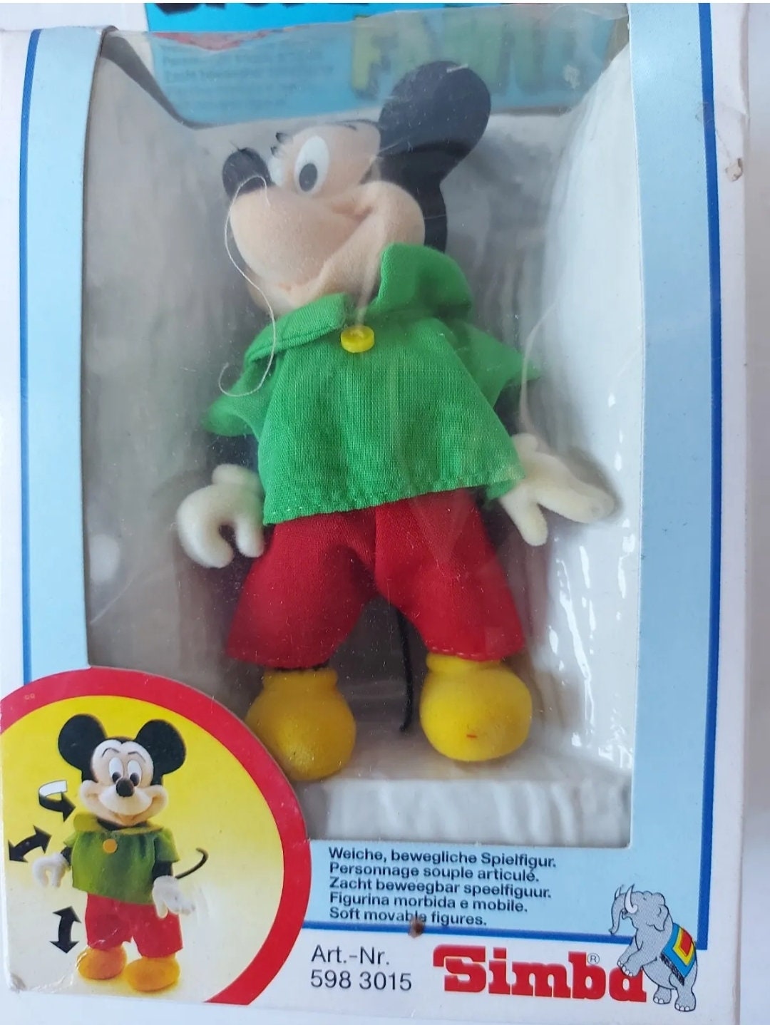 Mickey Family キャラクターグッズ POPMART Mickey Family Together Keychain Series One Case 8