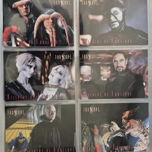 Farscape Villains Of Farscape Set Edition Limitée UK Exclusive Factory Set 2001