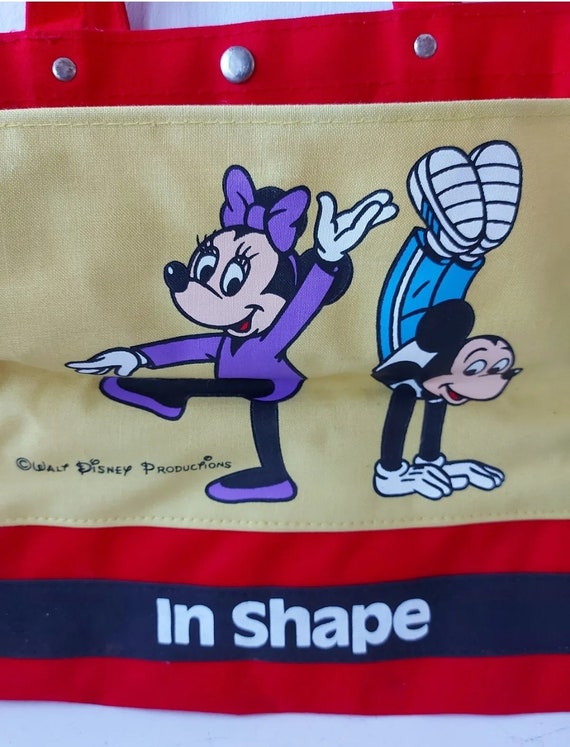 Vintage Walt Disney Mickey & Minnie Mouse 'in Shape' Aerobics