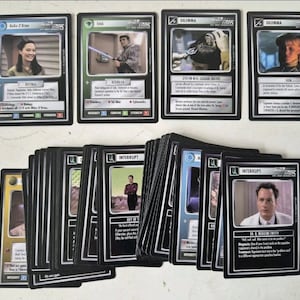 Extension Star Trek CCG Q Continuum RARE Keiko Yuta Telak 1996