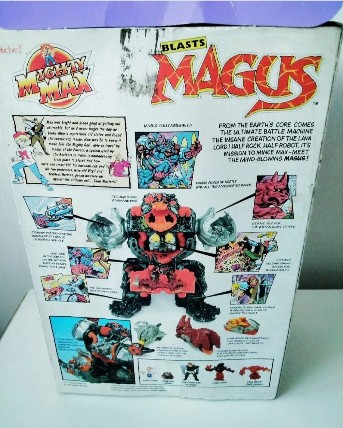 Mighty Max Blast Magus 100 Complet Playset Bluebird 1992 Etsy