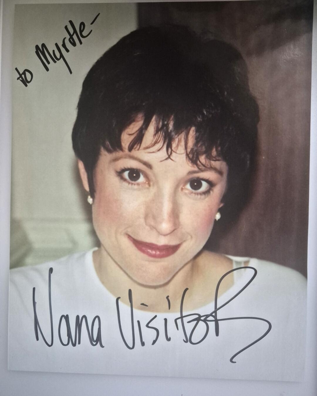 Star Trek Deep Space Nine Nana Visitor as Kira Nerys Autograph Photo ...