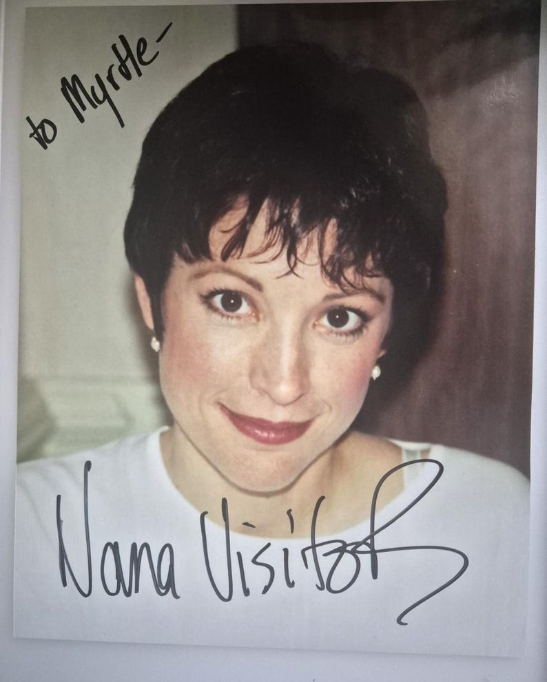 Star Trek Deep Space Nine Nana Visitor as Kira Nerys Autograph Photo ...