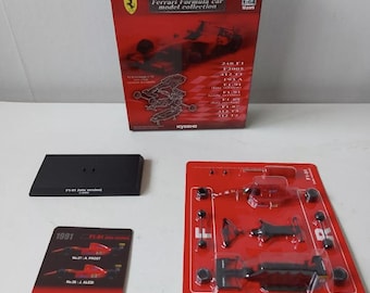Kyosho Ferrari F1-91 1991 Formula 1 F1 10 Piece Model Kit 1/64 J