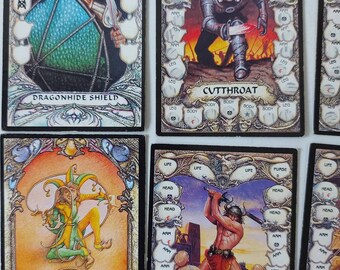 Steve Jackson Battle Cards CCG Vintage Fantasy Game X 21 Cards