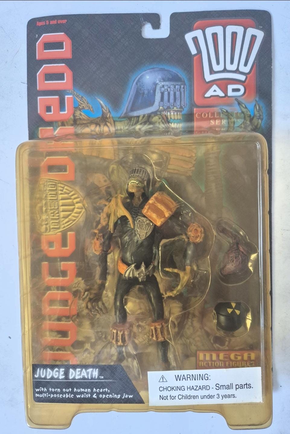 2000AD Judge Death Judge Dredd Reaction Figure 1999 Vintage MOC - Etsy  Ireland