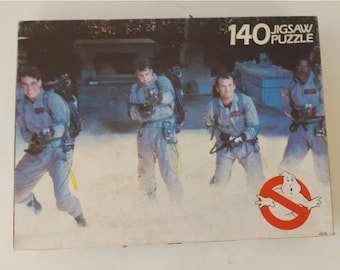 Ghostbusters Rainbow Toys 9.5&quot; x 13.5&quot; Jigsaw Puzzle Complete 1984